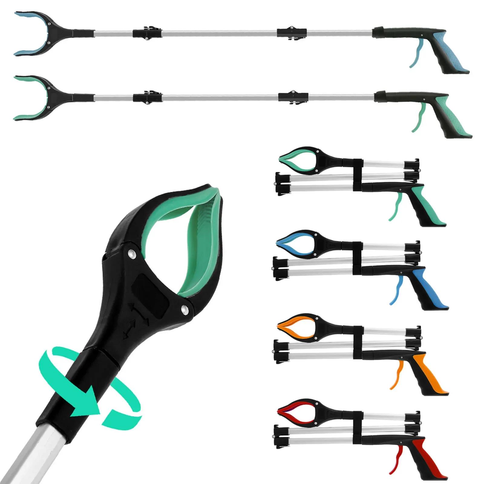 Extension de pince pliable, outils manuels, lanceurs de litière, sélecteur de déchets portables et p