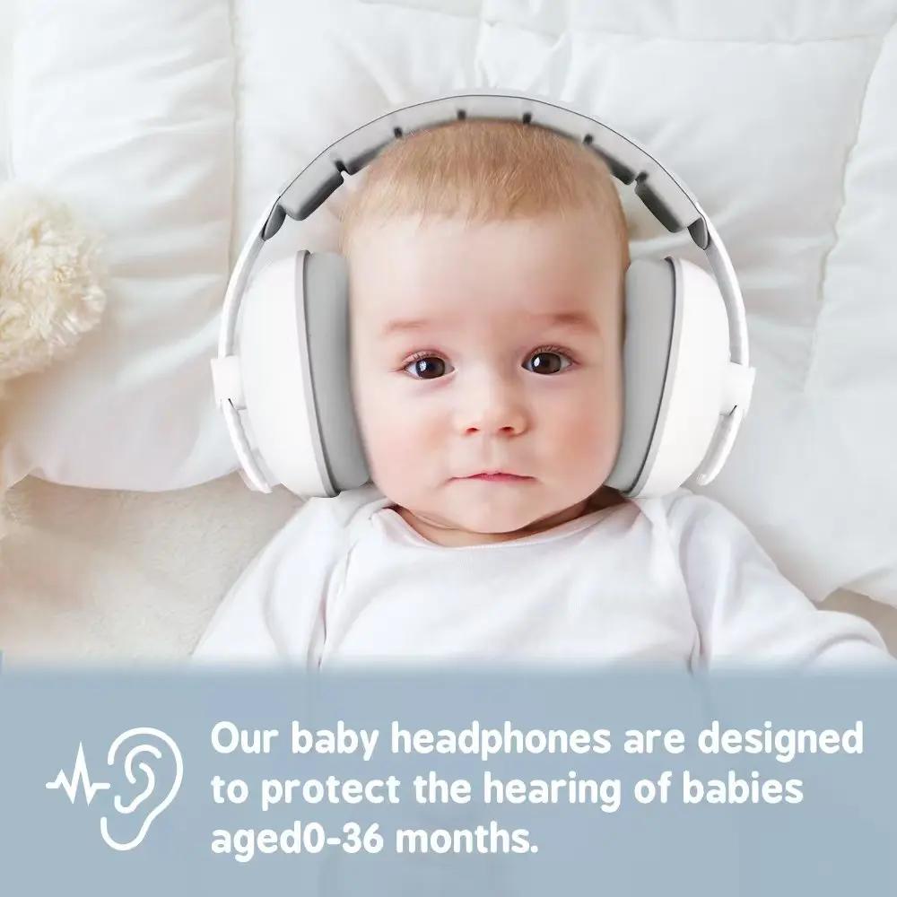 Protection auditive pour bébé, 1 pièce, casque antibruit pour le sommeil et les voyages, Protection 