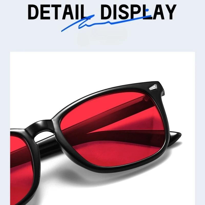 Lunettes Anti-lumière bleue avec lentilles teintées rouges, meilleur sommeil, filtre à lentille roug
