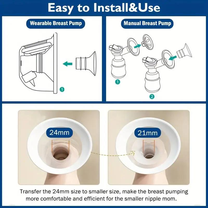 Kit de dimensionnement de bride de 11 tailles pour bride/bouclier de 24 mm de la plupart des pompes,