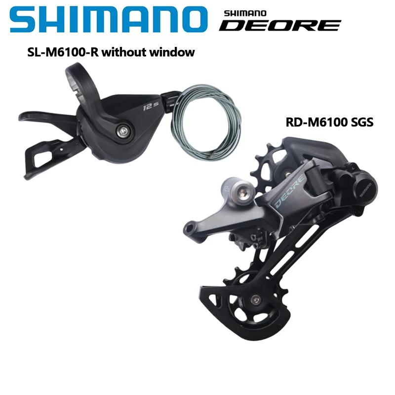SHIMANO DEORE SL-M6100 droit RD-M6100 SGS 12 vitesses manette de vitesse dérailleur arrière Original