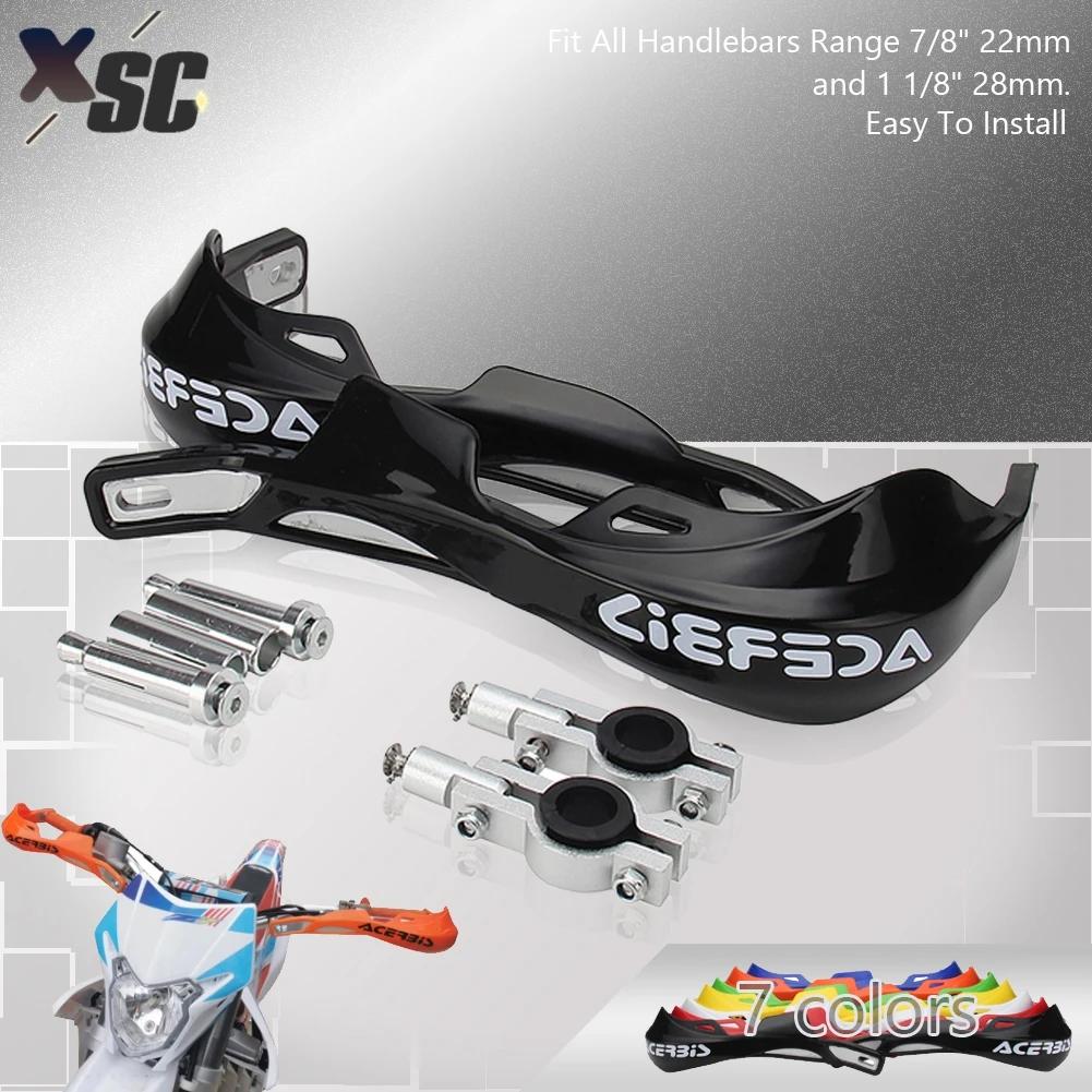 Protège-mains de moto pour KTM HONDA YAMAHA YZ SUZUKI Pit D343, protège-poignées, protection de guid