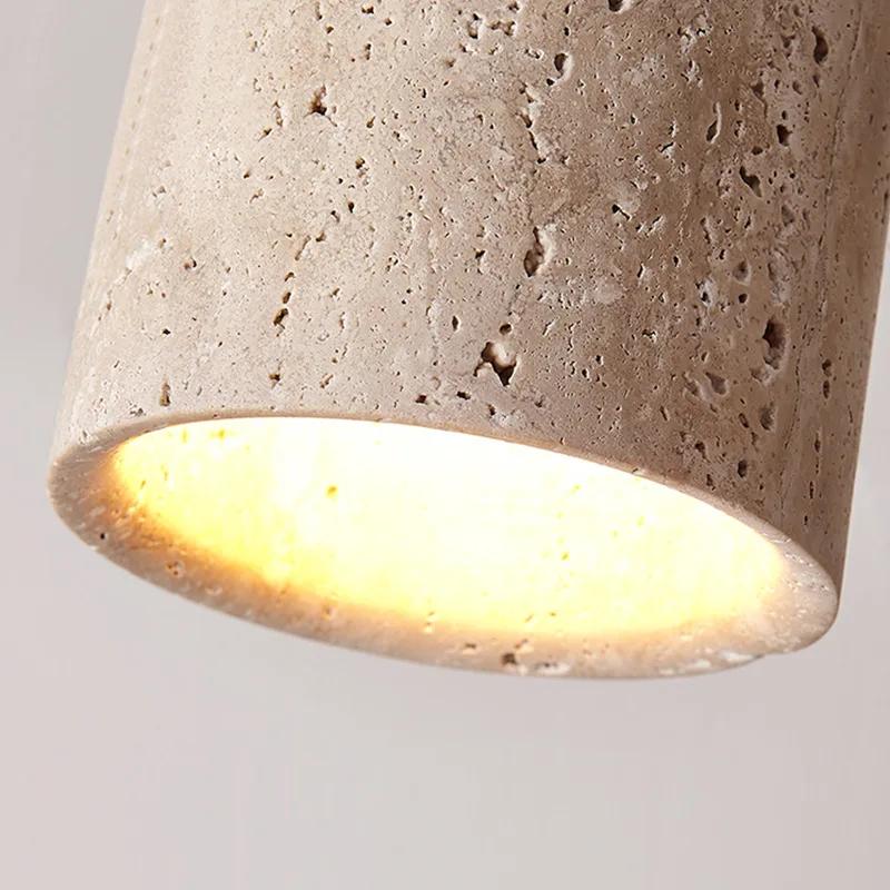 Wine--sabi-Plafonnier en pierre jaune, plafonnier de balcon de porche, lumière de couloir, décoratio