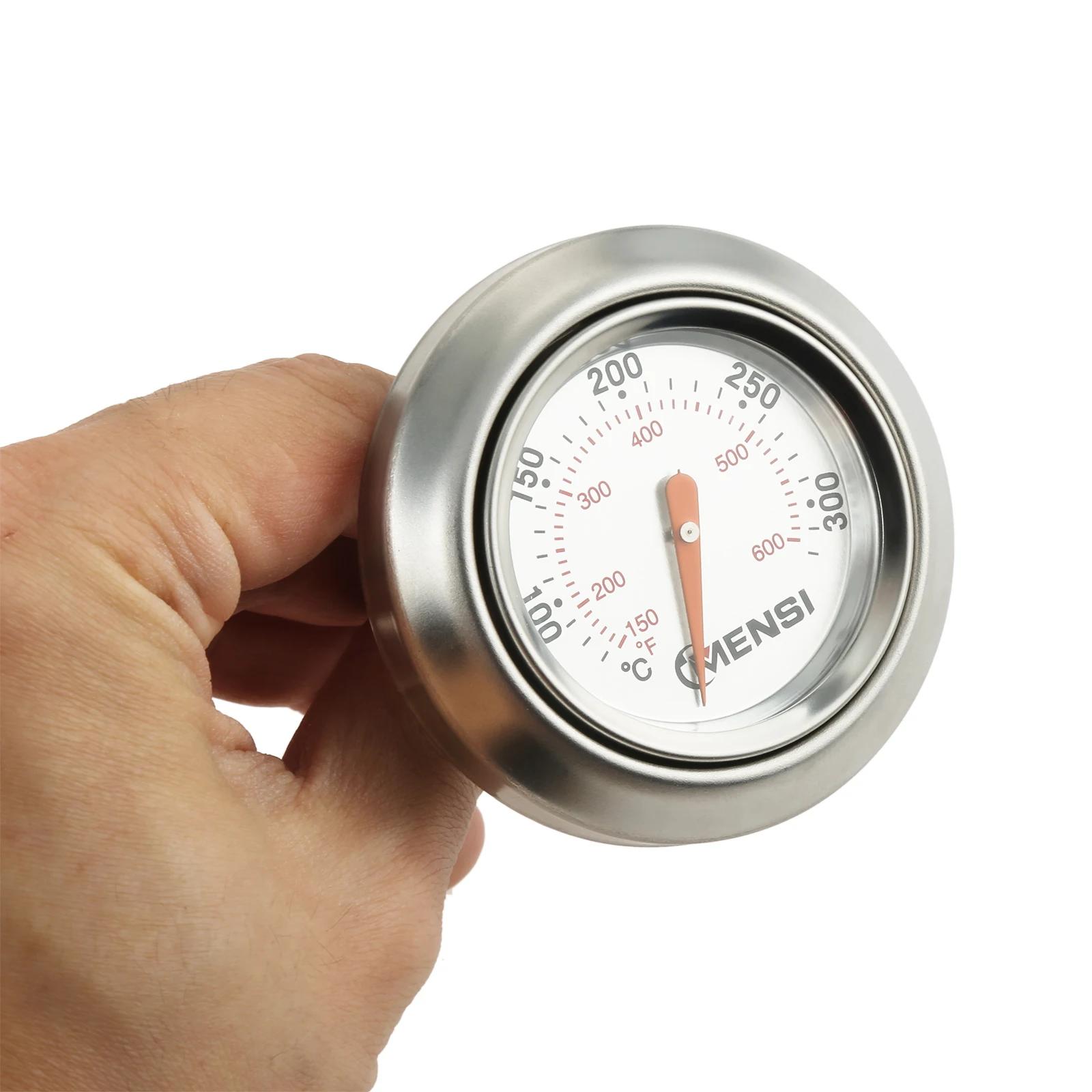 Jauge de barbecue, thermomètre à couvercle intégré, remplacement pour grilles de voyage Weber, fosse