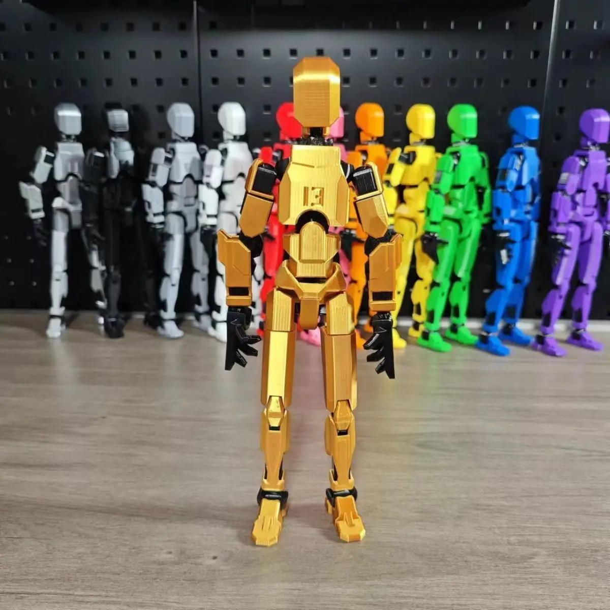 (Assemblage complet) 13 figurine Titan multi-articulé mobile Shapeshift Robot T13 Action chanceux ro