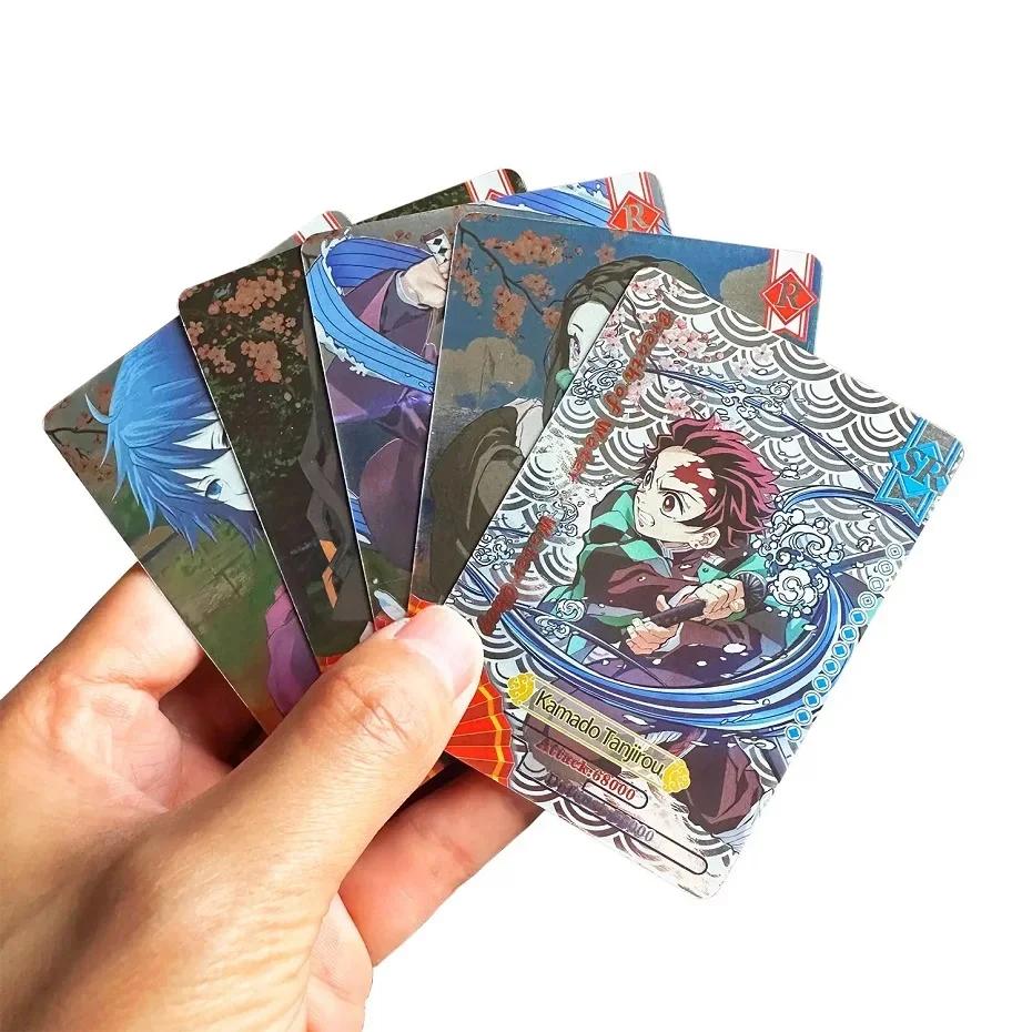 Cartes Flash Demon Slayer, carte Mugen Train SSP, carte Ultra Rare, carte de Collection de personnag
