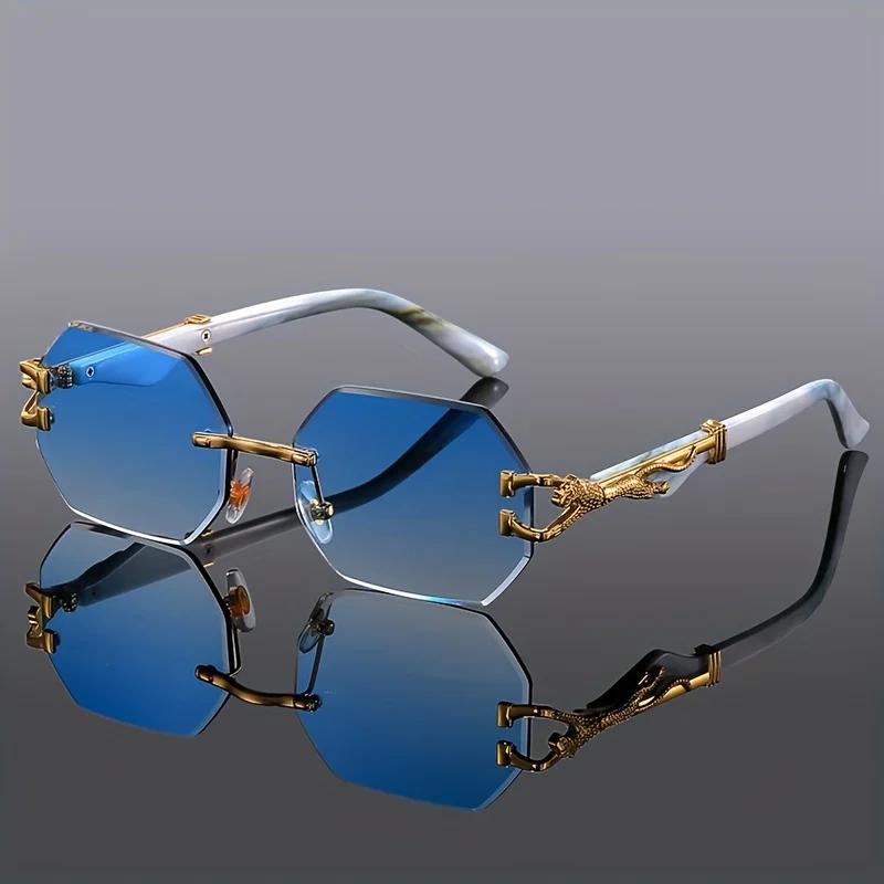 Lunettes de sport à imprimé léopard géométrique pour femmes, monture composite légère et durable, lu