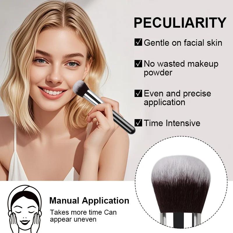 Ensemble professionnel de 14 pinceaux de maquillage doux et moelleux pour fond de teint, fard à paup