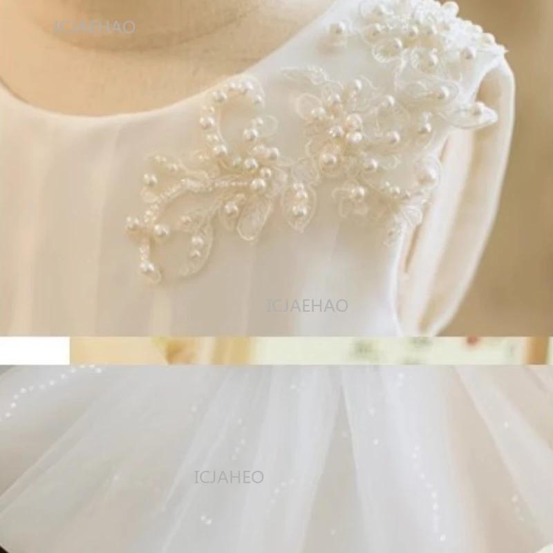Robe de soirée noire pour filles avec nœud et ceinture, tenue de princesse tutu pour enfants, idéale