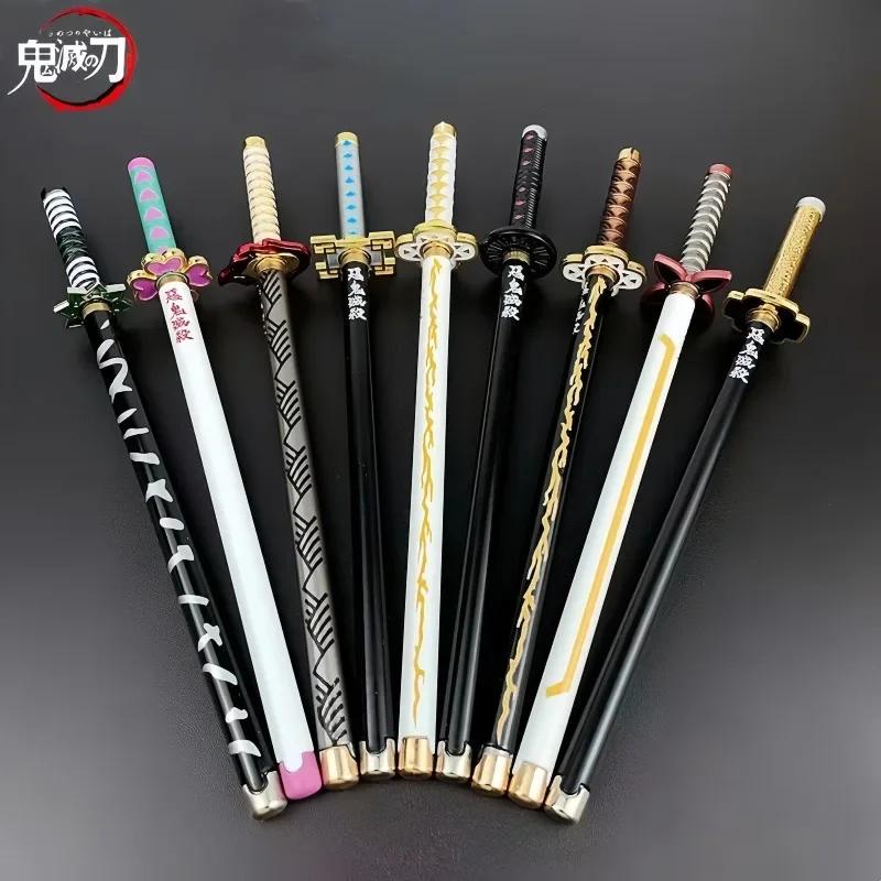 Stylo à bille en alliage Mitsuri Shinobu Tanjiro, 20cm, taille réelle, accessoires de personnages d'