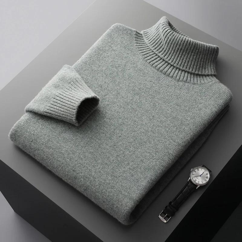 MVLYFLRT hommes pull automne et hiver nouveau pull en cachemire 100% Pure laine tricot pull mode hau