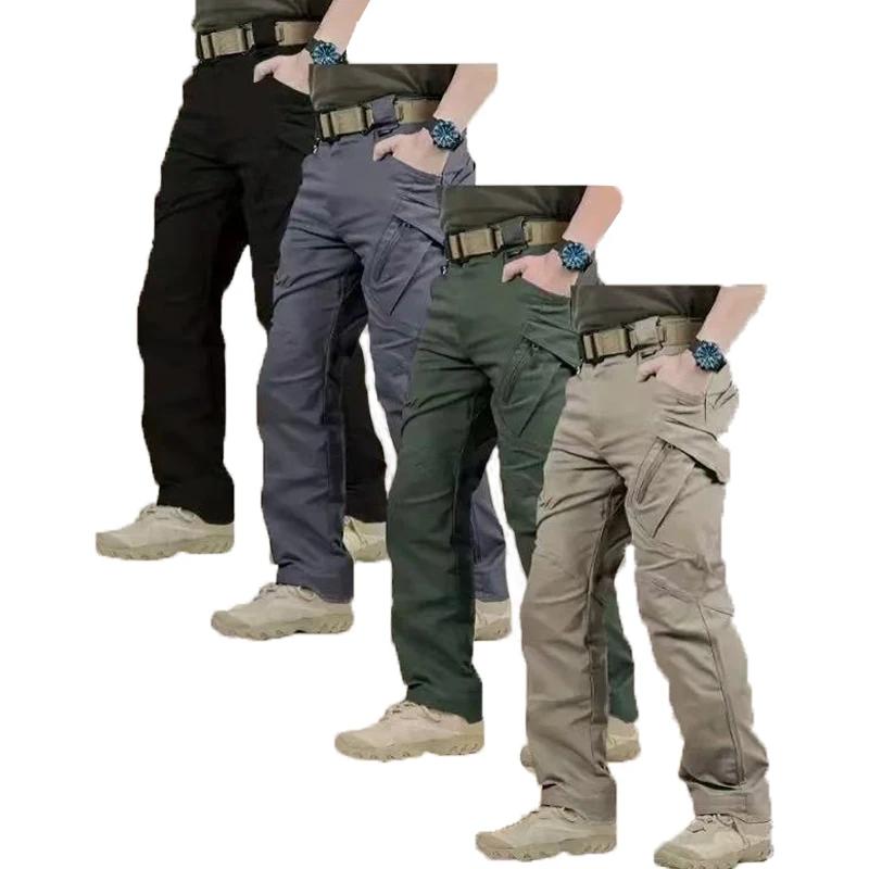 Pantalon cargo militaire tactique décontracté pour hommes, Softshell élastique, printemps-automne, r