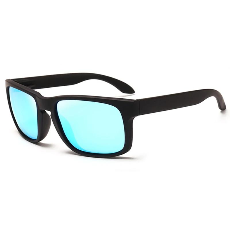Lunettes de soleil polarisées carrées classiques pour hommes et femmes, Vintage, en plastique, éléga