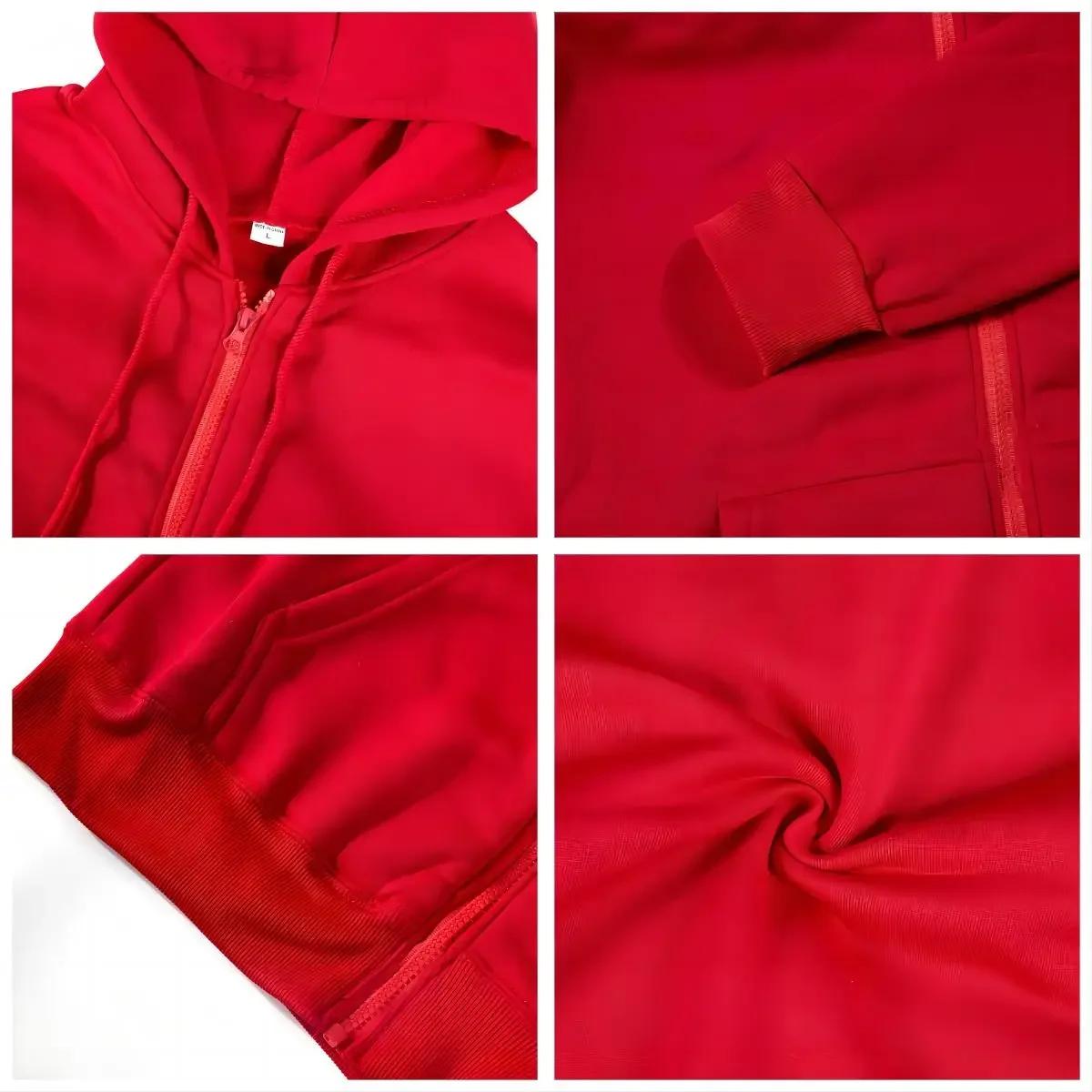 Surdimensionné sweat à capuche pour femme décontracté solide fermeture éclair sweat à capuche Haraju