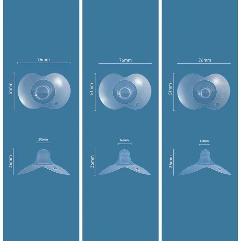 2 pièces Silicone allaitement mamelon protecteurs alimentation mère mamelon boucliers Protection cou