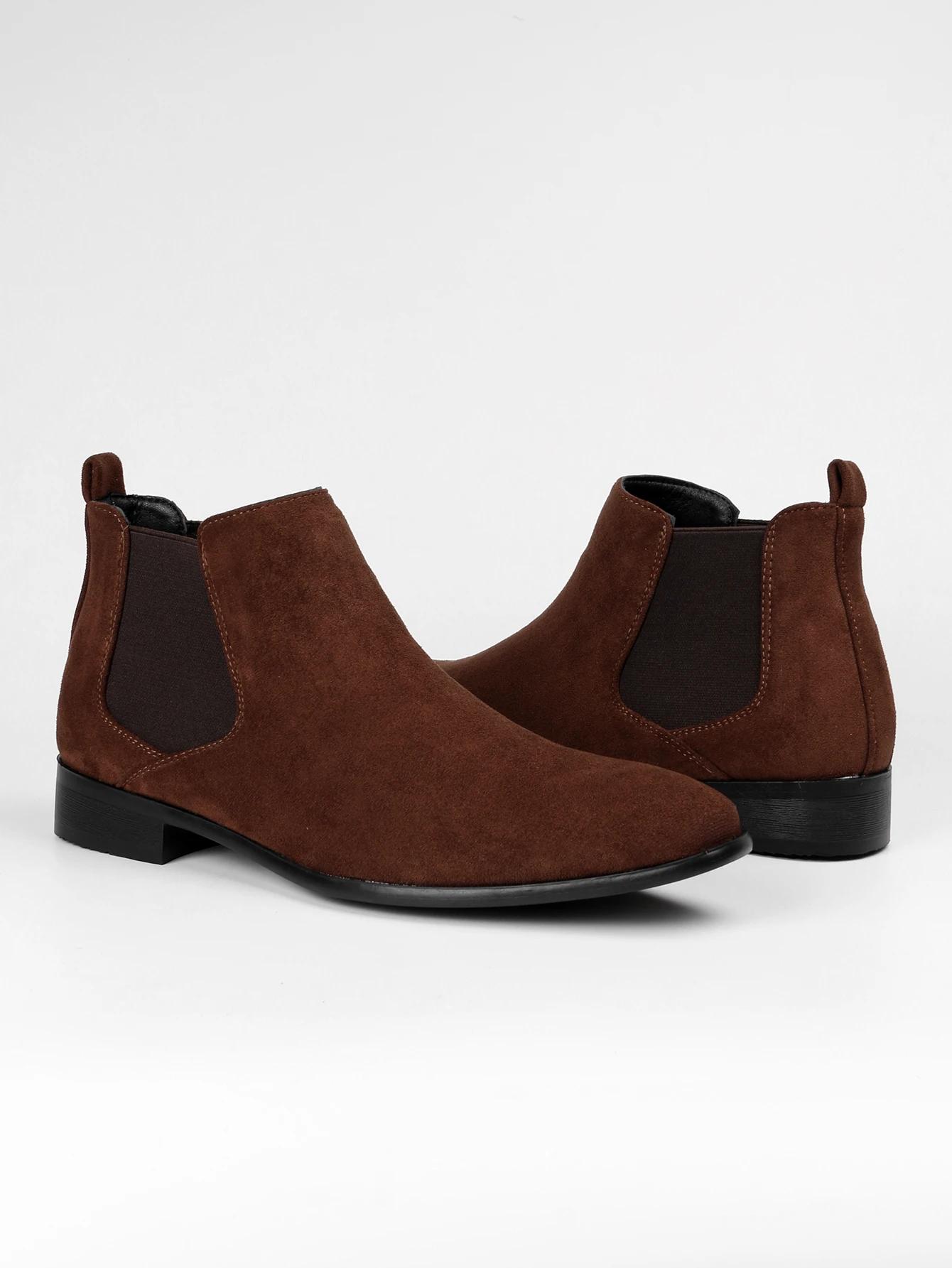 Bottes classiques à double élasticité pour hommes