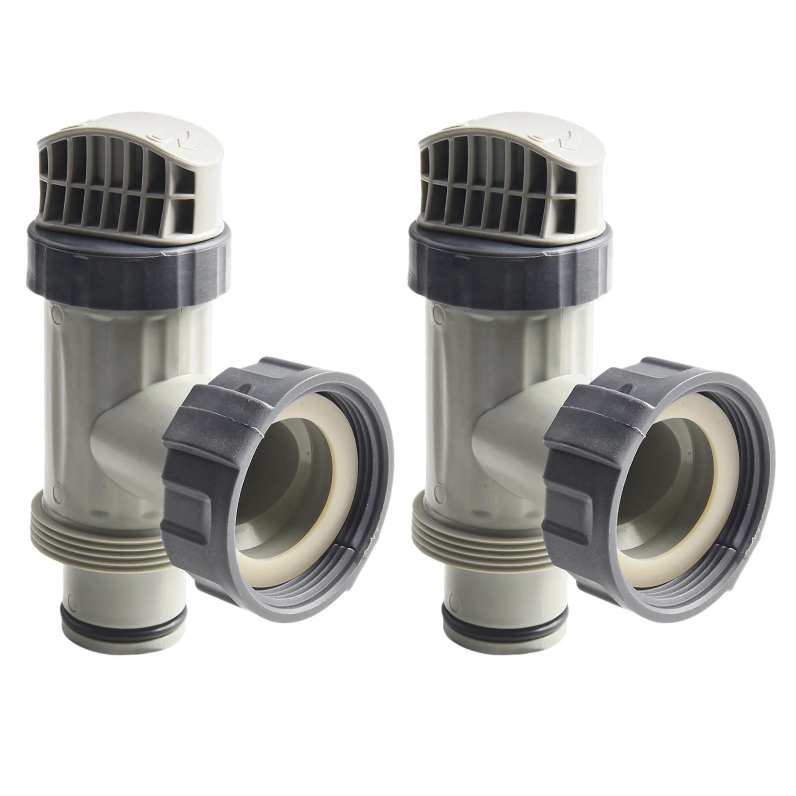 Valve à piston de piscine de remplacement en plastique, 2 pièces, pour Intex 10747 sol, pompe à filt