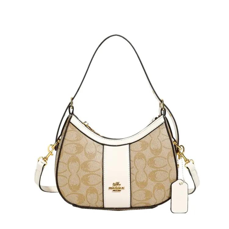 Sac à langer tendance et minimaliste de luxe, sac à main élégant à bandoulière pour femme, sac messa