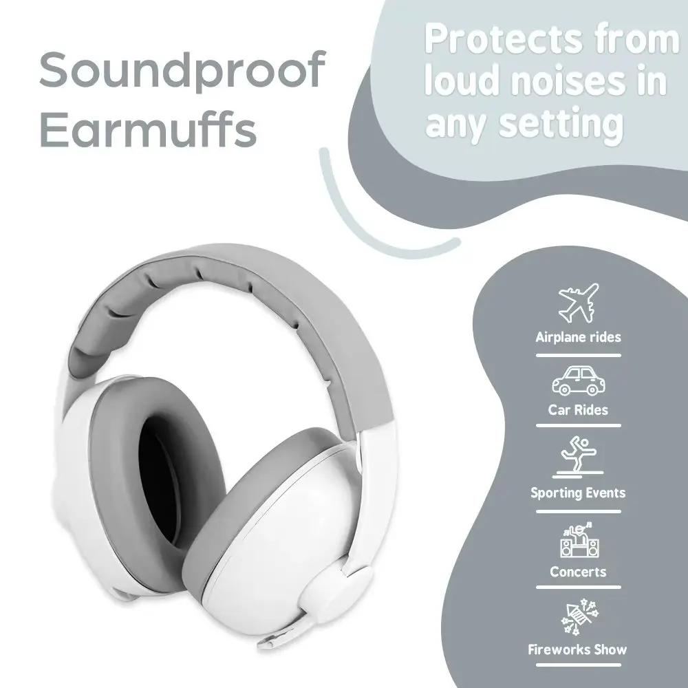 Protection auditive pour bébé, 1 pièce, casque antibruit pour le sommeil et les voyages, Protection 