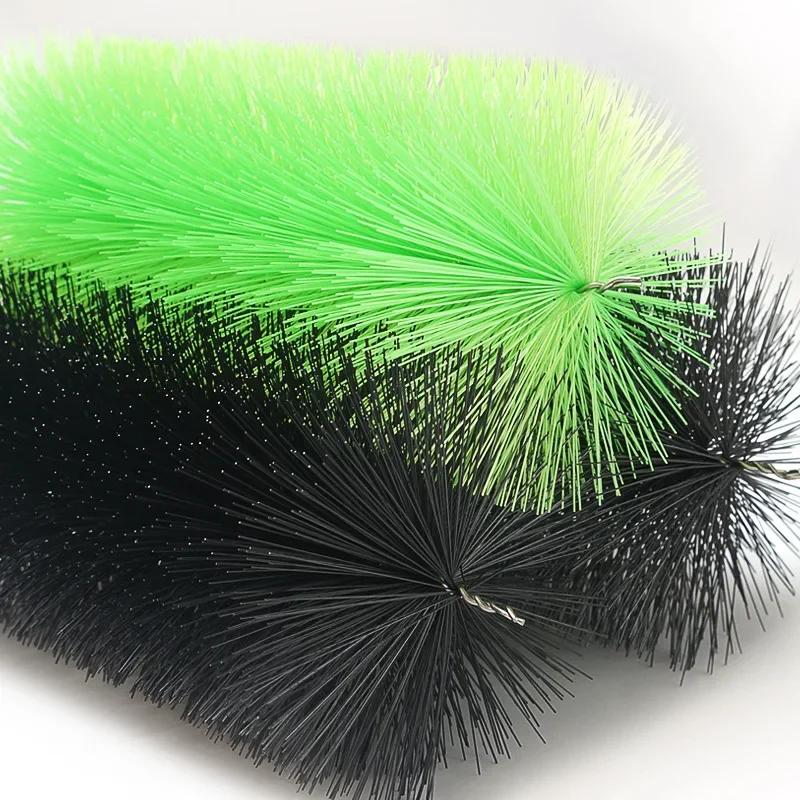 Brosse filtrante pour étang Koi 30/40/50cm, 10 pièces, filtre pour étang à poissons, brosse haute de
