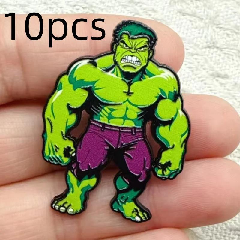 10 Pièces Broches Créatives en Alliage à l'effigie de Personnages de Dessins Animés pour Accessoires