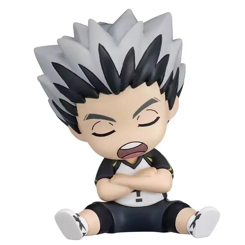 Figurine d'action authentique 2 Haikyuu Style de sommeil iwaizumi hajime Akaashi Keiji Oikawa Tooru 