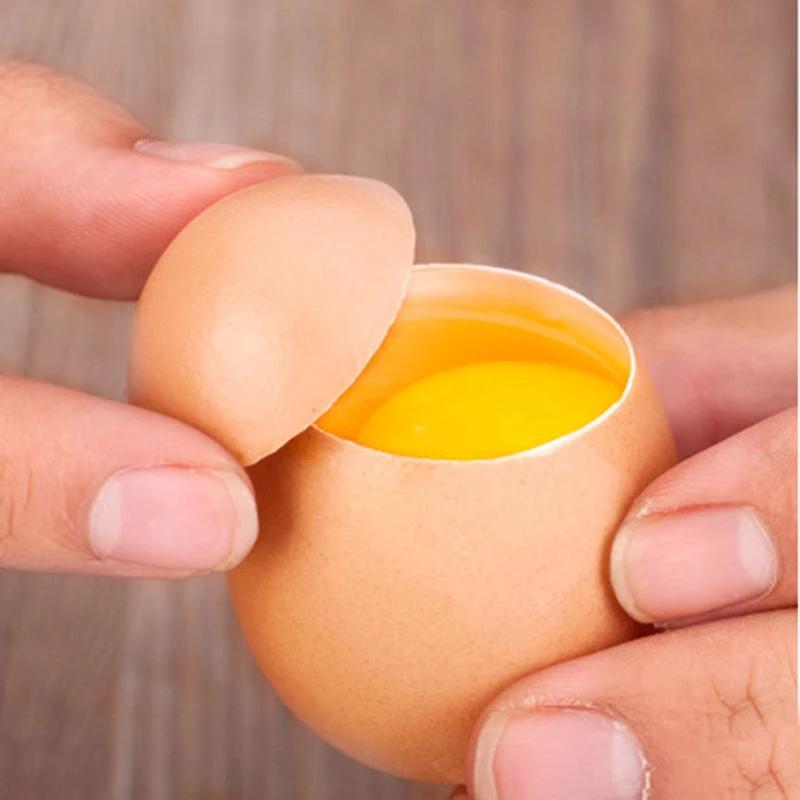 Coupe-œufs en acier inoxydable, ciseaux à œufs en métal, ouvre-bâtiment brut, outil de cuisine créat