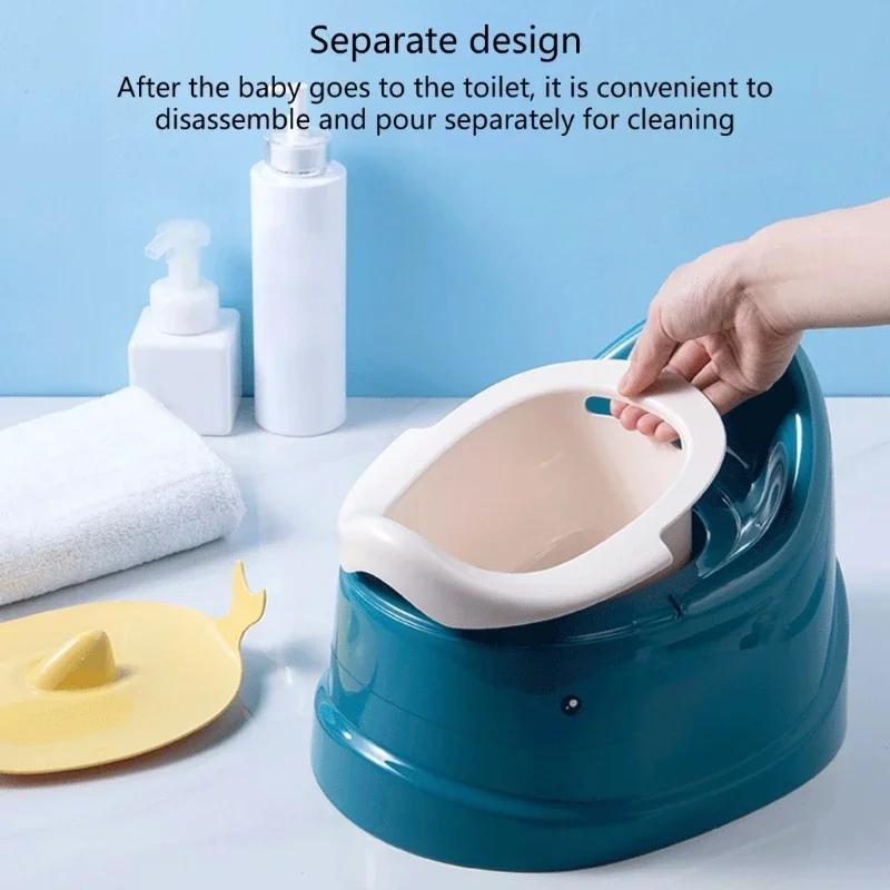 Pot d'entraînement portable pour voyage bébé - Fond ovale stable et antidérapant pour la sécurité