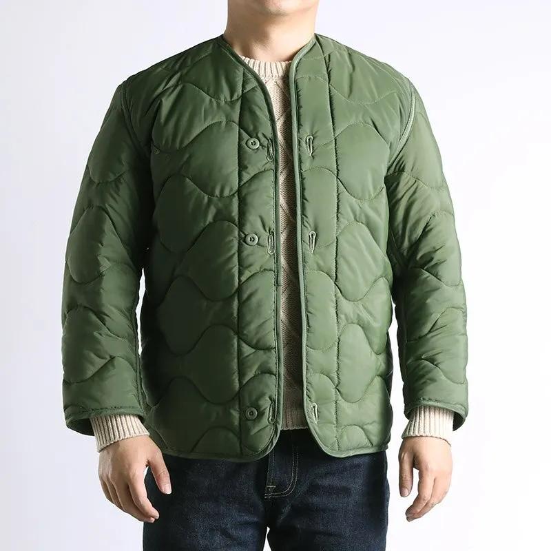 Veste militaire classique faite à la main, coton rouge Tornado, réédition de la taille américaine, h
