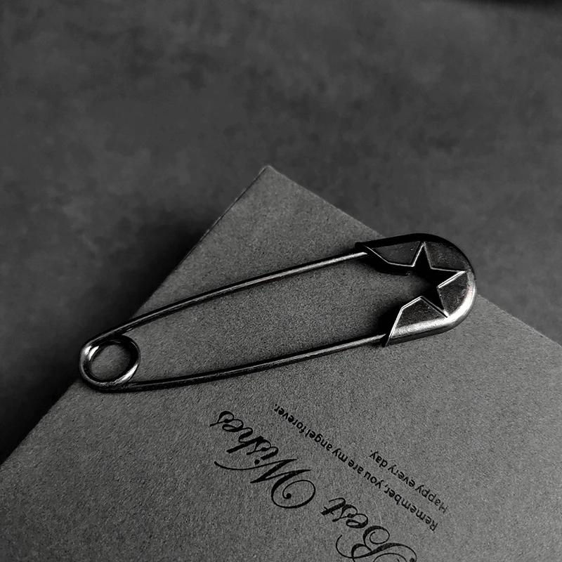 Grands épingles rétro pour vêtements, épingles de sûreté en métal, pour robe en jean, écharpe, éping