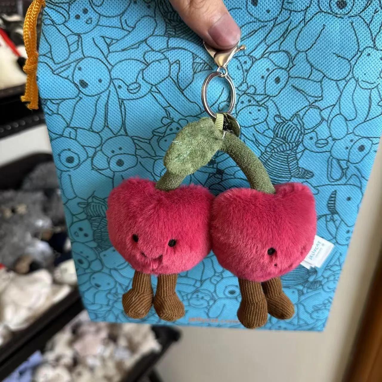 Nouveau porte-clés en peluche Kawaii Jc Cute Plush Toy, étiquette sac à main fille mignonne, jouet e