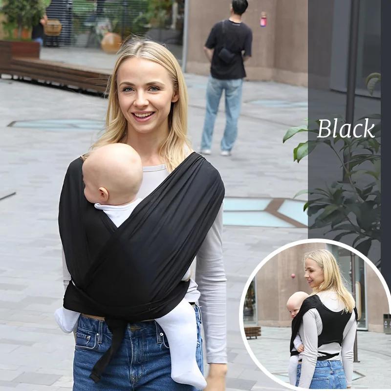 Sac à dos ergonomique pour bébé, écharpe pour nouveau-né avec sangles de sac à dos, Support en forme