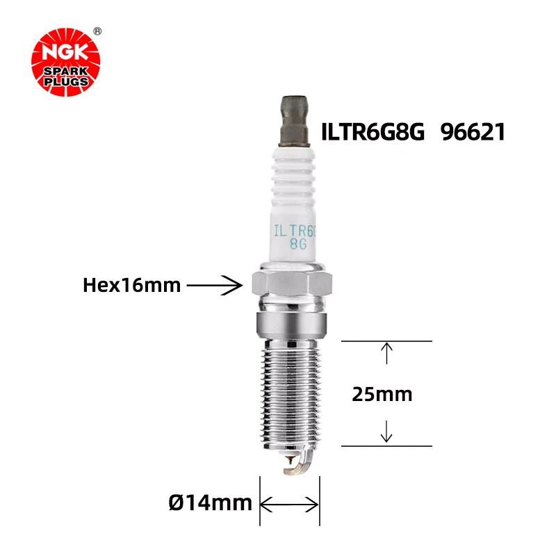La bougie d'allumage NGK Iridium Platinum ILTR6G8G 96621 convient au nouveau Fox Escape Bo Win oe LR