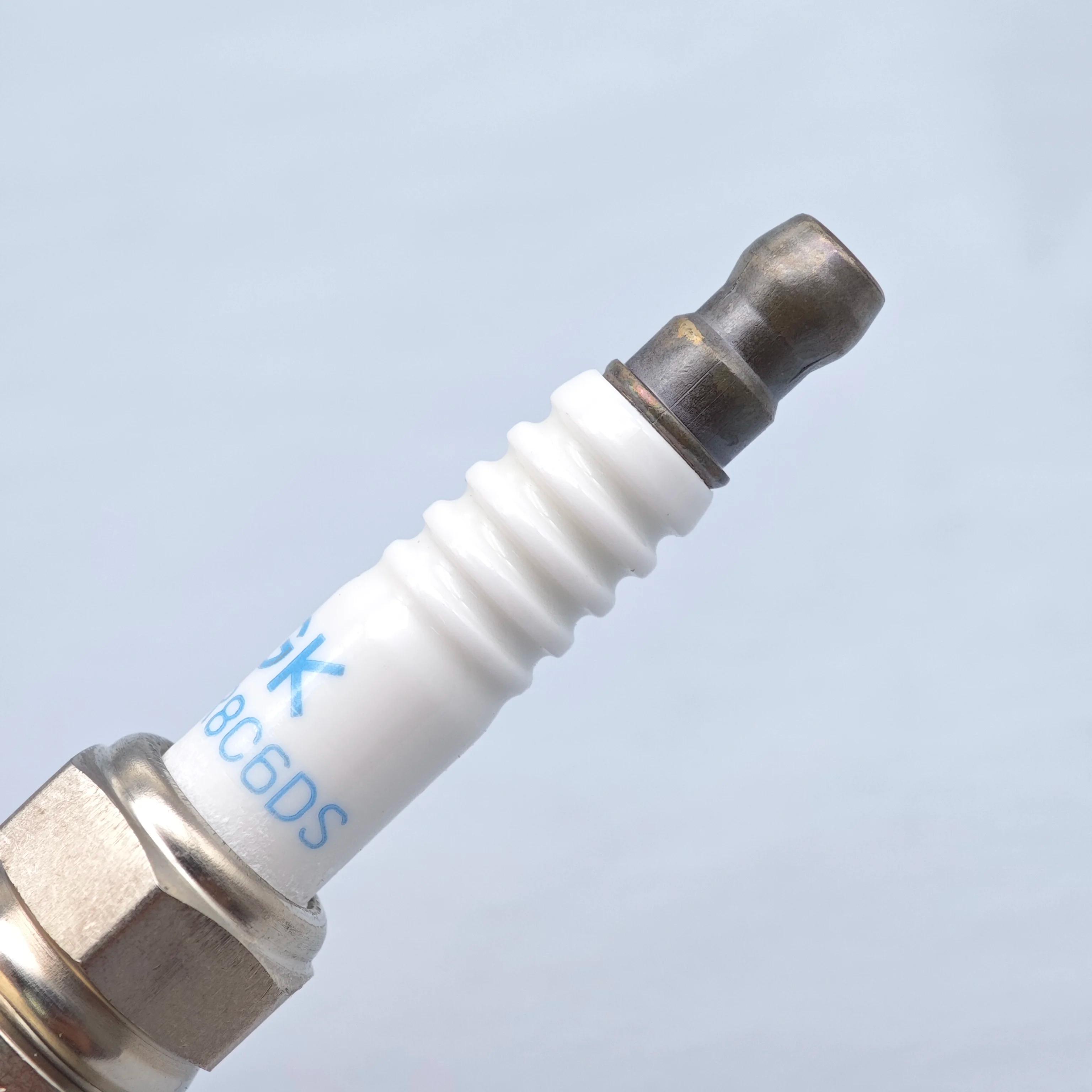 Bougie d'allumage d'origine NGK Iridium, SILKAR8C6DS 96372, adaptée pour MASERATI GHIBLI III 3.0, LE