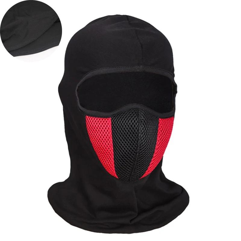 Cagoule respirante pour Moto, masques complets, casquette Skullies, chapeau de Motocross, casque de 