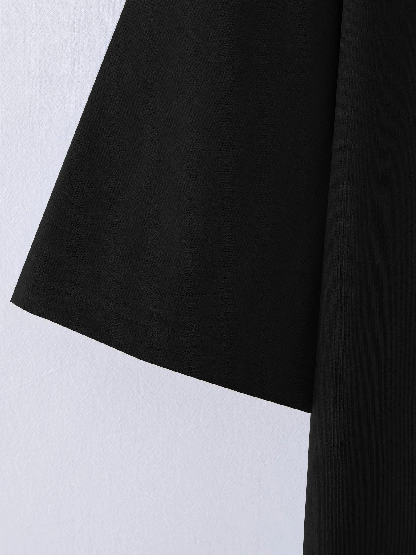 T-Shirt à manches courtes et col ras du cou pour hommes, Streetwear japonais avec imprimé Lotus, poi