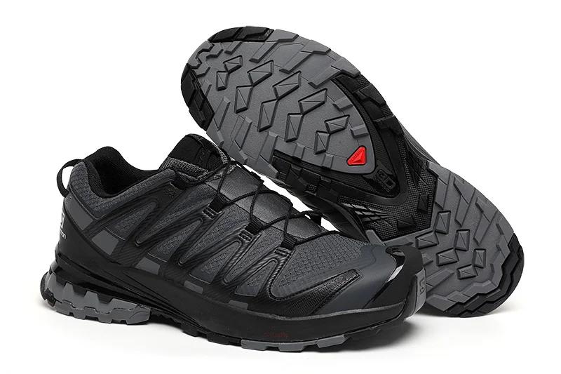 Chaussures de trail Salomon XA PRO 3D Ultra 3 gris foncé/noir pour homme | Contagrip