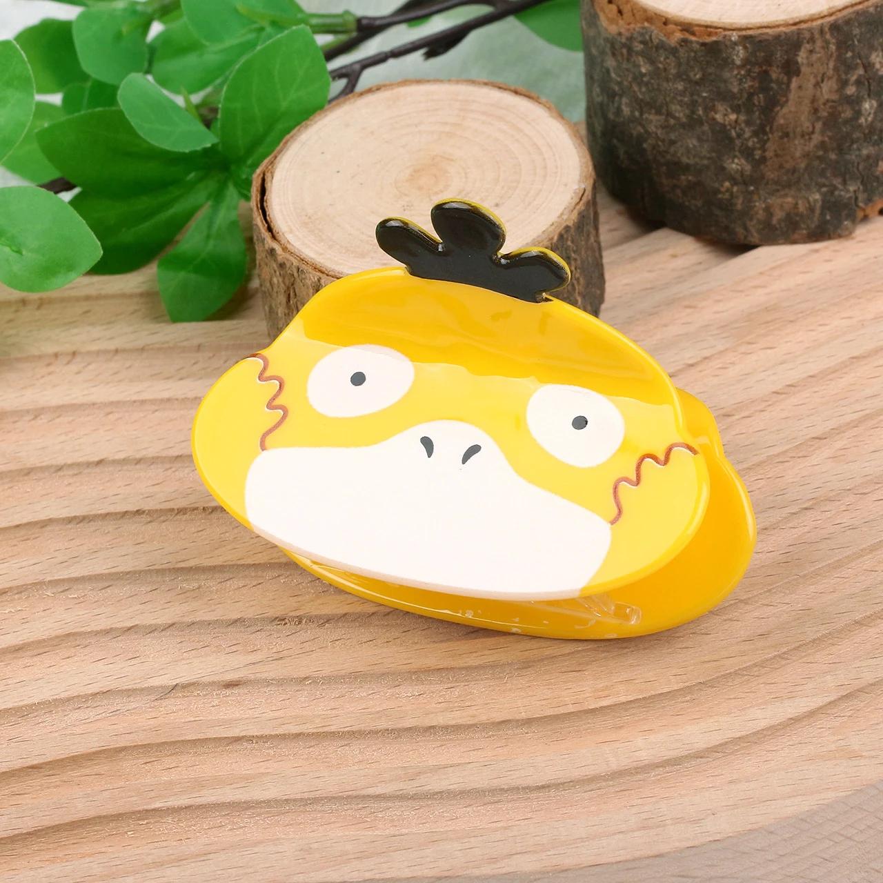 Pince à cheveux Pokemon pour femmes, pince à cheveux Pikachu de dessin animé pour filles, pince à ch