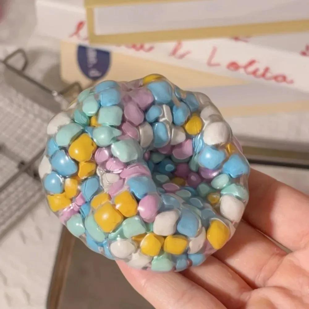 Boule anti-Stress Squishy Dopamine, jouets sensoriels pour adultes et enfants, jouets anti-anxiété, 