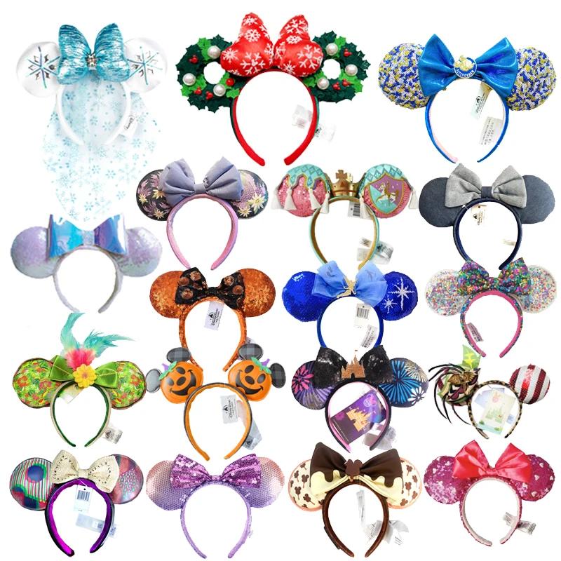 Bandeau Disney Mickey arbre de Noël - Accessoire cosplay Peter Pan pour fêtes et cadeaux Disneyland