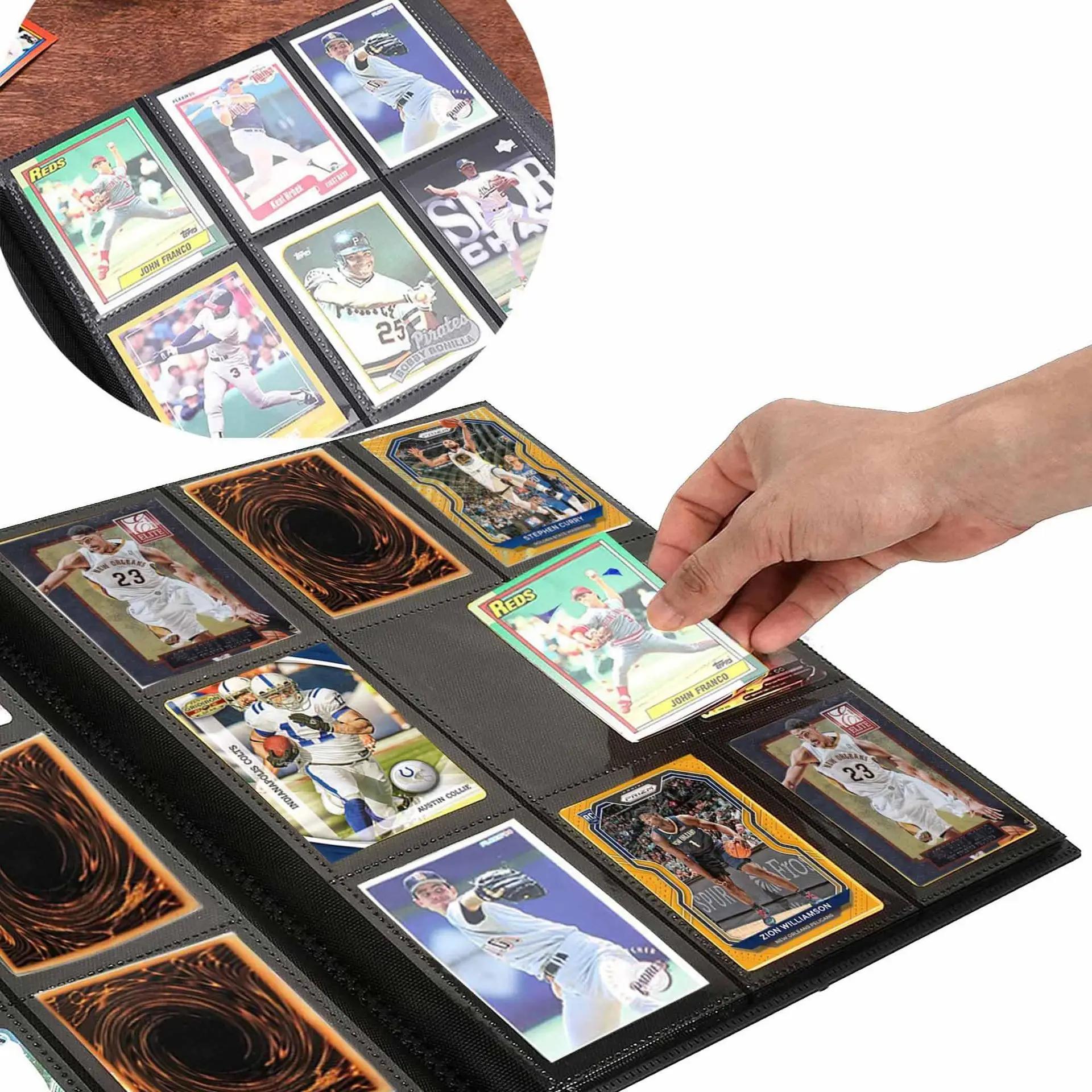 Classeurs de poche pour cartes, capacité 160/360 cartes, pour cartes Pokémon, Yugioh, baseball, foot