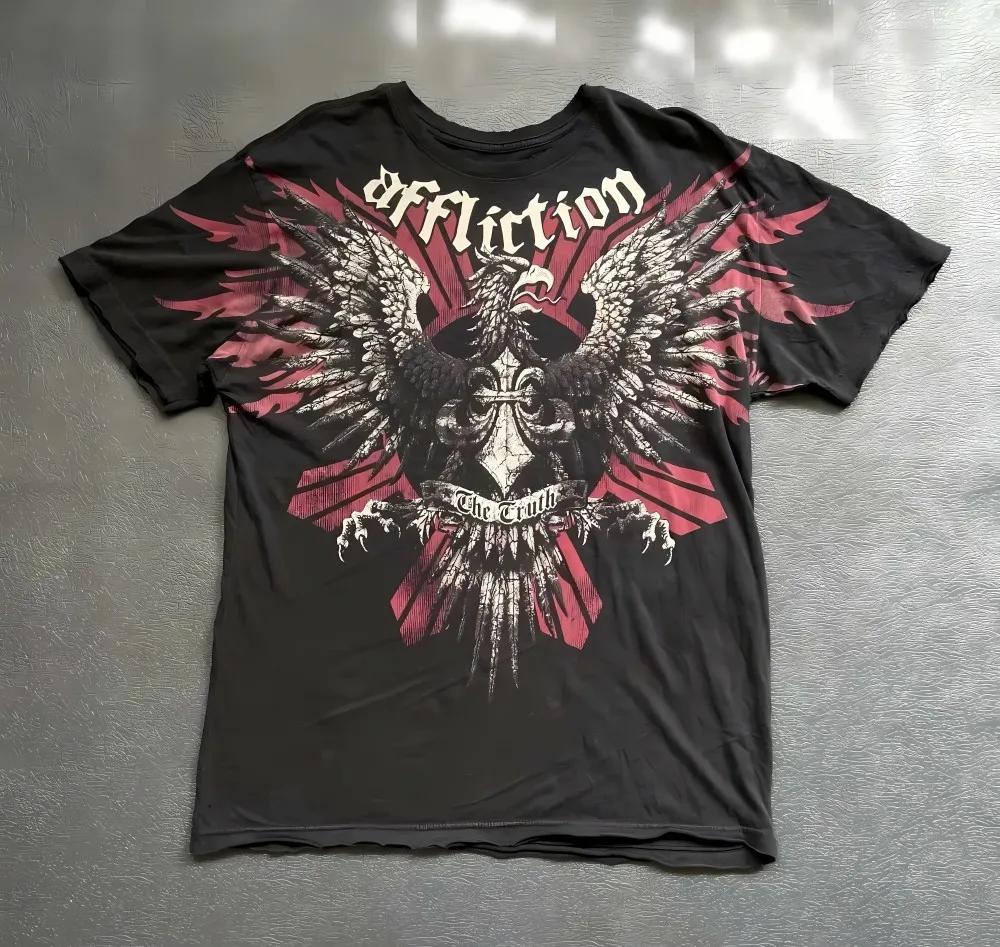 T-shirt col rond pour hommes européens et américains, nouvelle lettre de crâne gothique imprimée, co