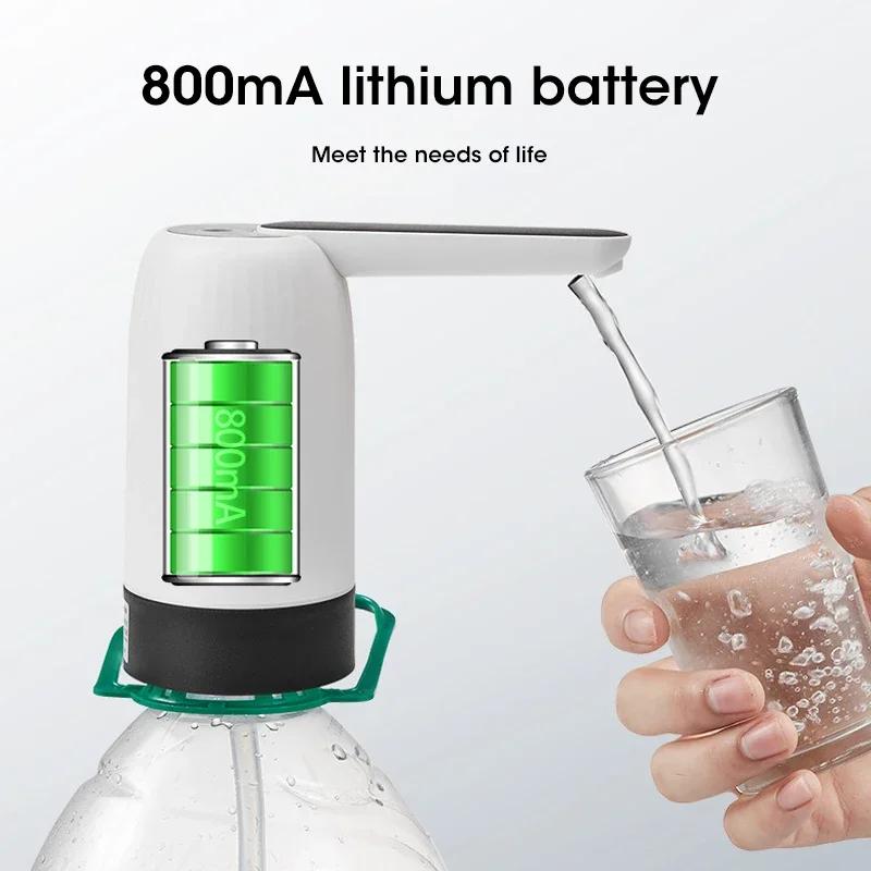 Pompe à bouteille d'eau distributeur d'eau USB charge automatique pompe à bouteille d'eau pompe à ea