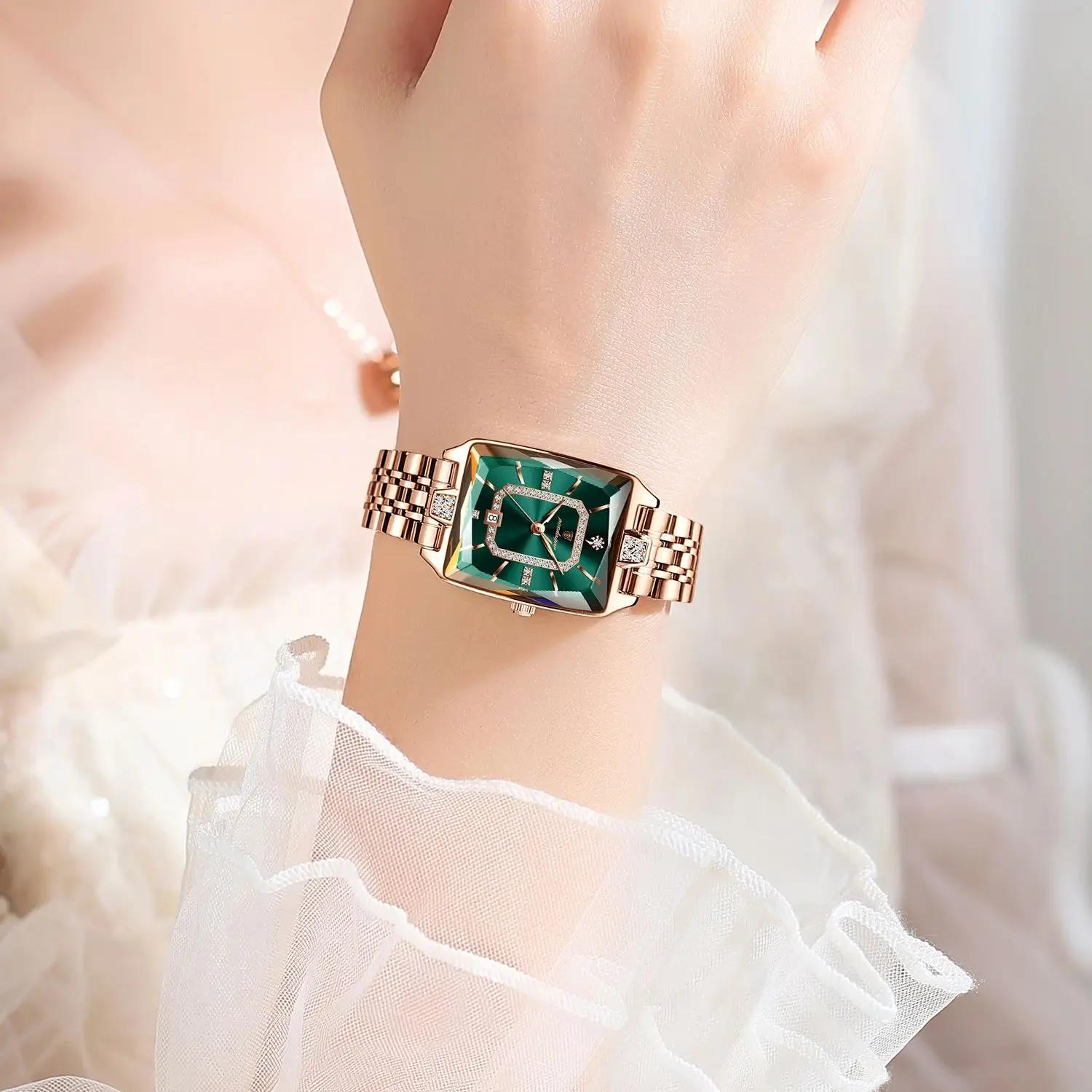 POEDAGAR luxe femme montre étanche Date haute qualité décontracté dames montre-bracelet en acier ino
