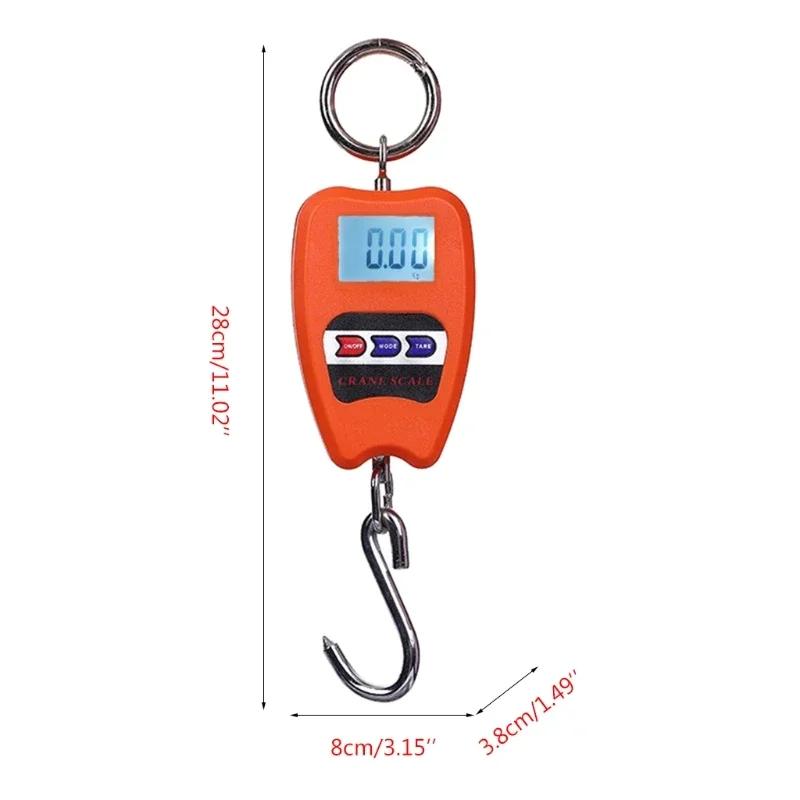 Balance suspendue numérique avec capteur de précision, 200 kg/441 lb, pour la chasse au poisson, les
