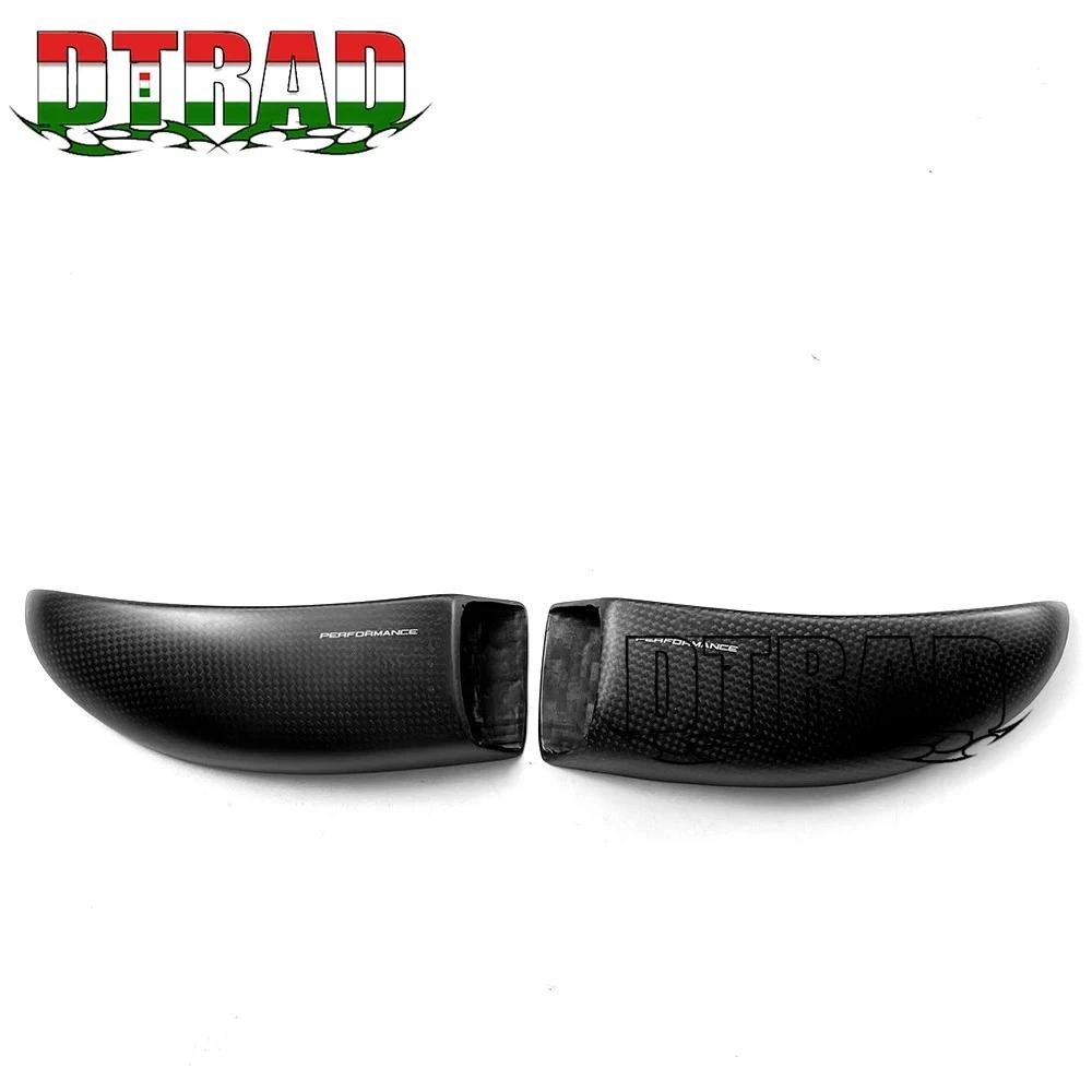 Couvercle de radiateur d'étrier avant de moto, conduits d'air de refroidissement de frein en Fiber d