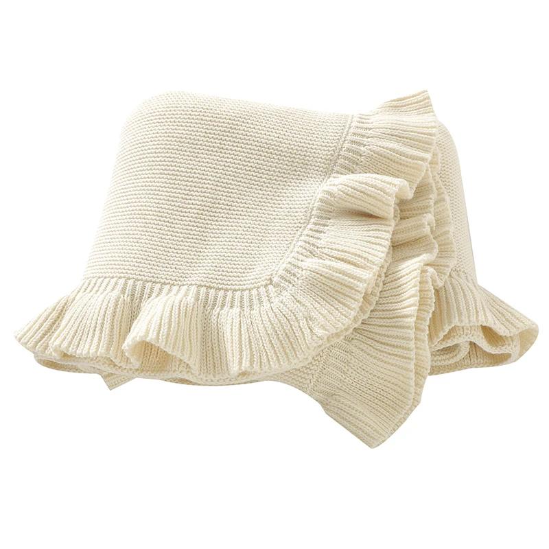 Couvertures en Tricot Solide pour Nouveau-né, Nourrisson, Enfants, Garçons, Bol, Poussette, Pépinièr