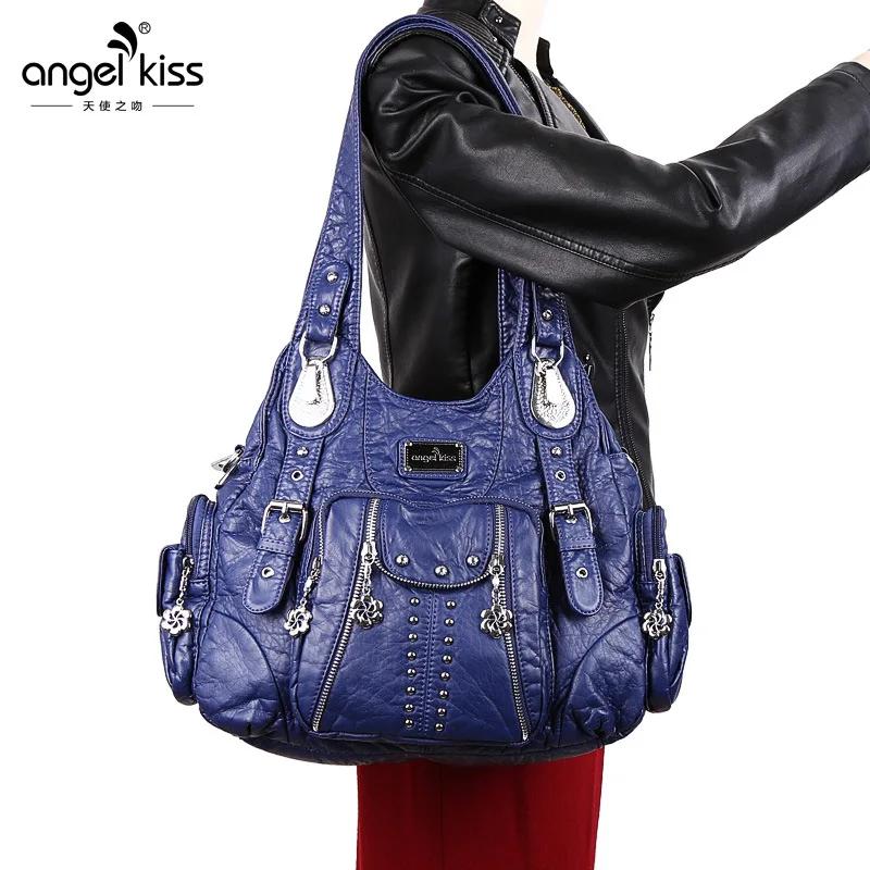 Femmes mode sacs à main femmes sacs à bandoulière en cuir PU sac à main femme sacoche grande capacit