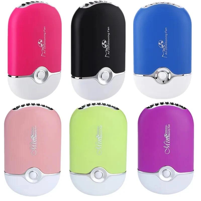 Nouveau USB Mini ventilateur climatisation ventilateur USB ventilateur de charge cils sèche-cheveux 