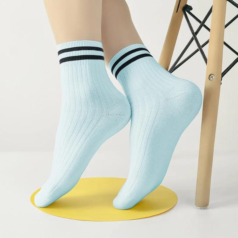 Chaussettes coton enfants sans couture - Chaussettes sport école maison toutes saisons garçons filles